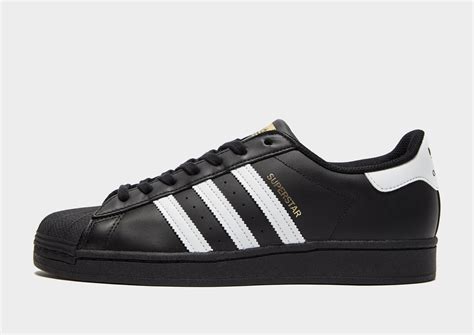 Adidas superstar zwart